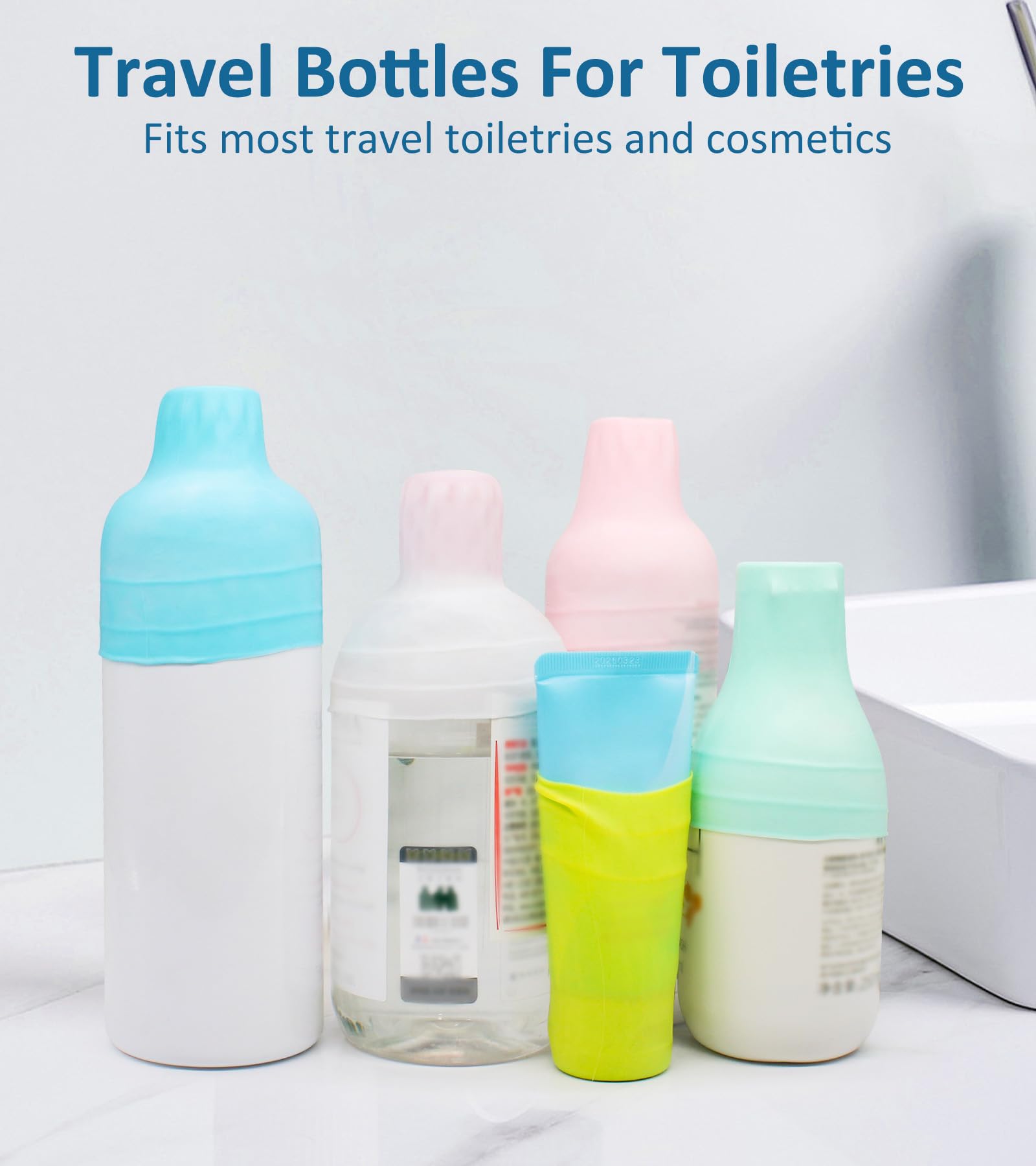 FOROUME fundas ligeras y duraderas para botellas de viaje.