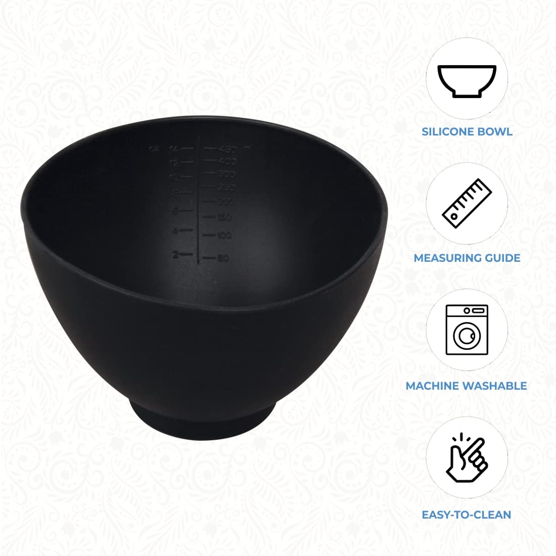 ForPro bol silicona con base estable para mayor seguridad.