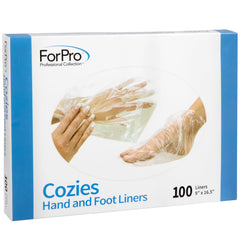 ForPro forros desechables para manos y pies, sellan la humedad tras el tratamiento.