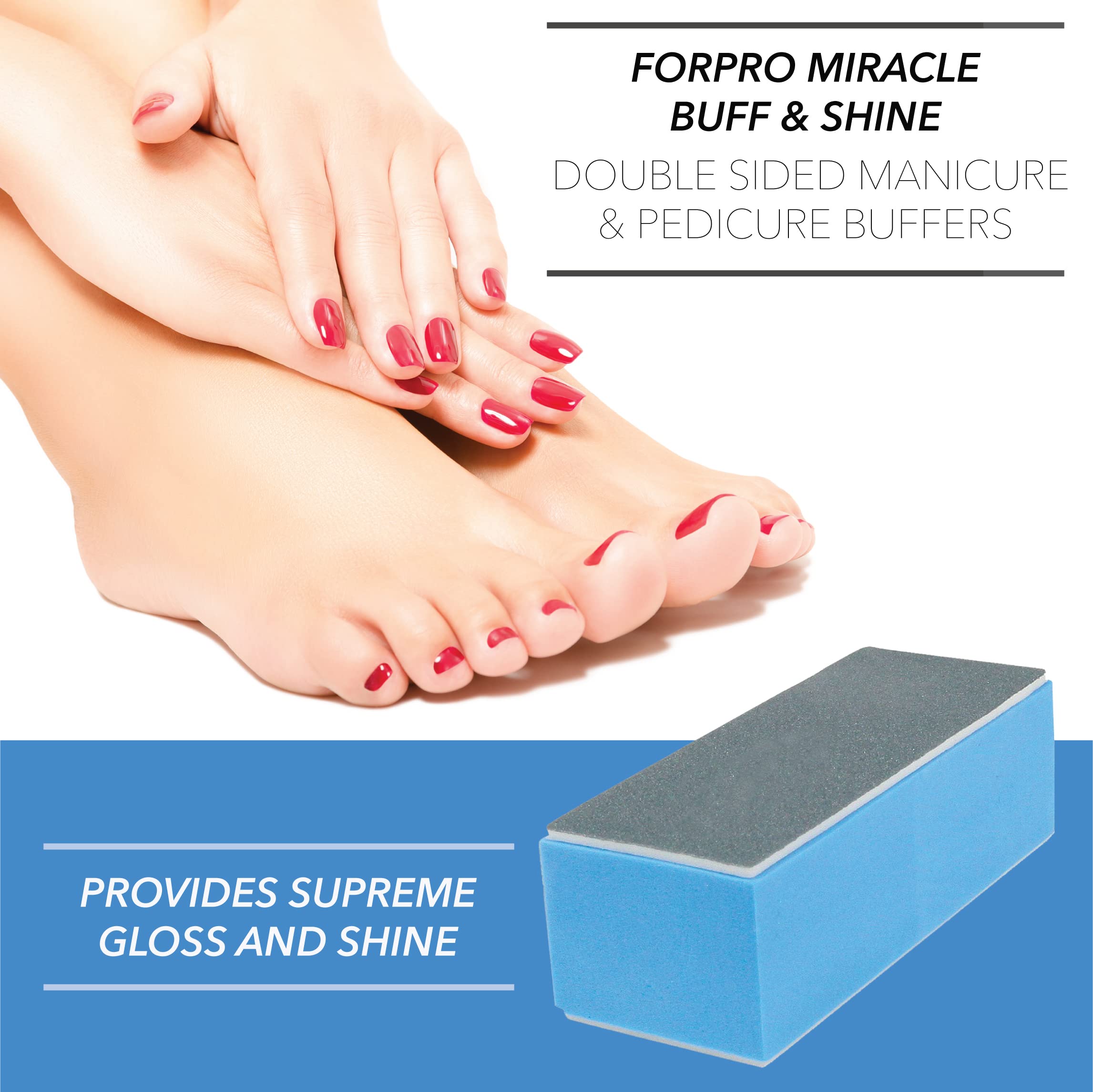 ForPro Miracle Buff & Shine, paquete de 12 unidades para higiene
