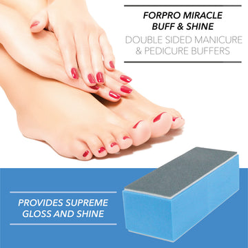 ForPro Miracle Buff & Shine, paquete de 12 unidades para higiene