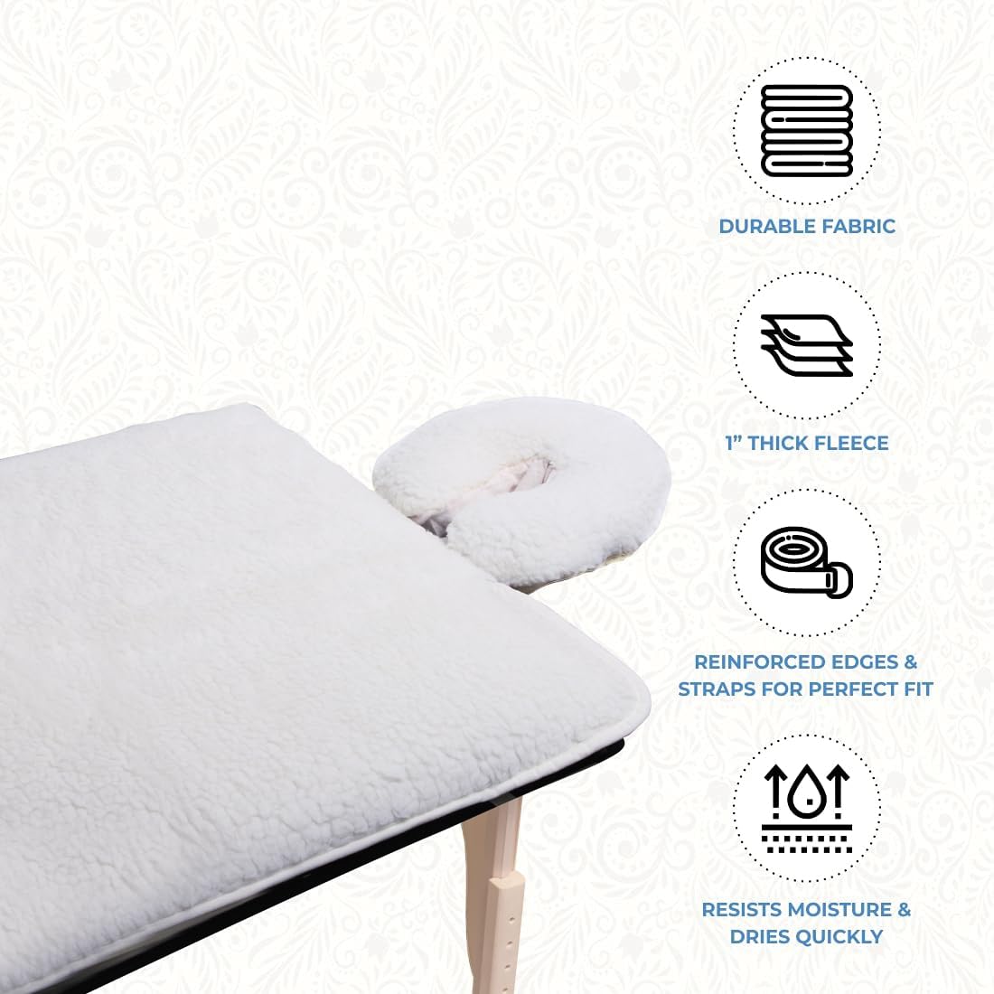 ForPro funda de cara para reposacabezas incluida