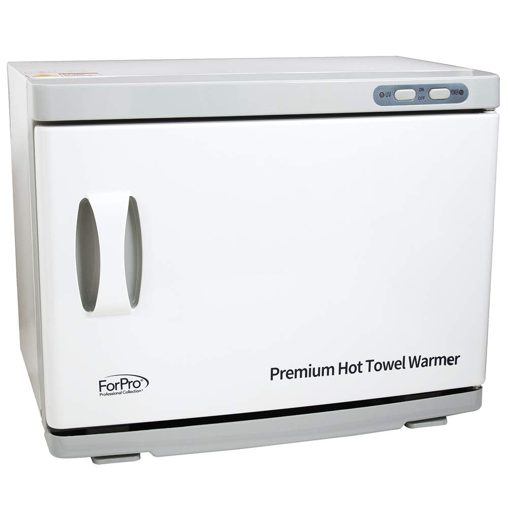 ForPro Professional Collection dos estantes de acero inoxidable para mayor capacidad.