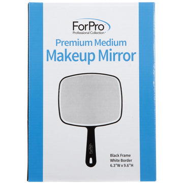 ForPro Professional Collection: Espejo ligero para viaje, ideal para retoques.