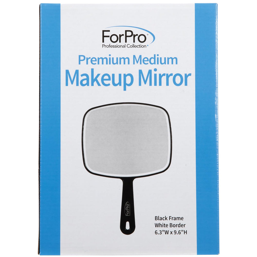 ForPro Professional Collection: Espejo ligero para viaje, ideal para retoques.