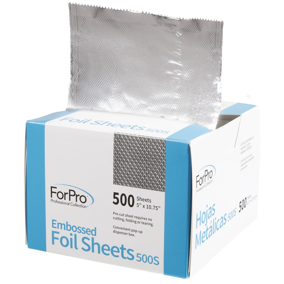 ForPro Professional Collection: hojas de aluminio con relieve para mejor agarre en coloración capilar