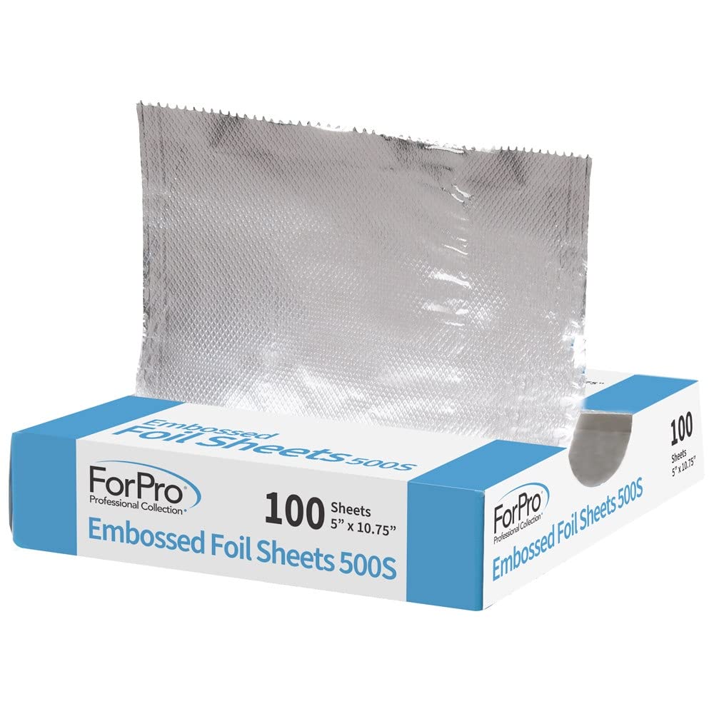 ForPro Professional Collection: hojas de aluminio relieve con dispensador emergente para coloración.