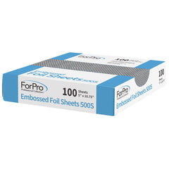 ForPro hojas de aluminio relieve útiles para coloración y realce capilar.