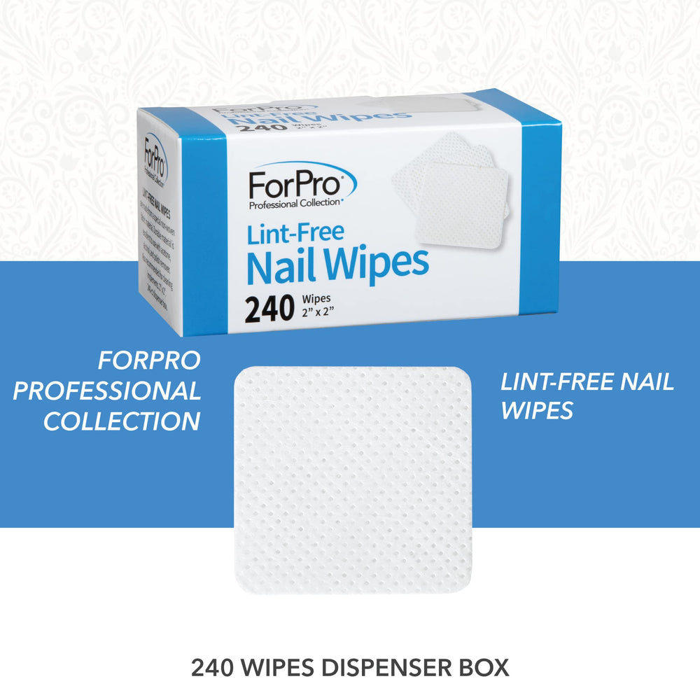 Toallas ForProProfessional Collection para uñas y acetona, uso limpio.