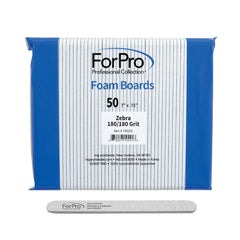 ForPro Zebra Foam Board de dos caras para limar con suavidad y precisión.