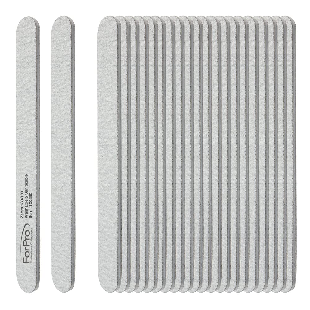 ForPro Zebra Foam Board con grano 180 en cada cara para un acabado uniforme.