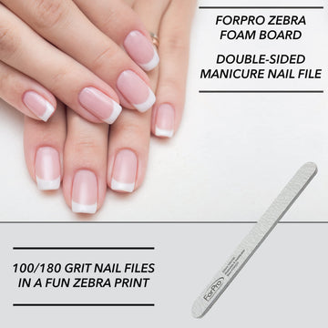 ForPro Zebra planche mousse double-face, limage précis.