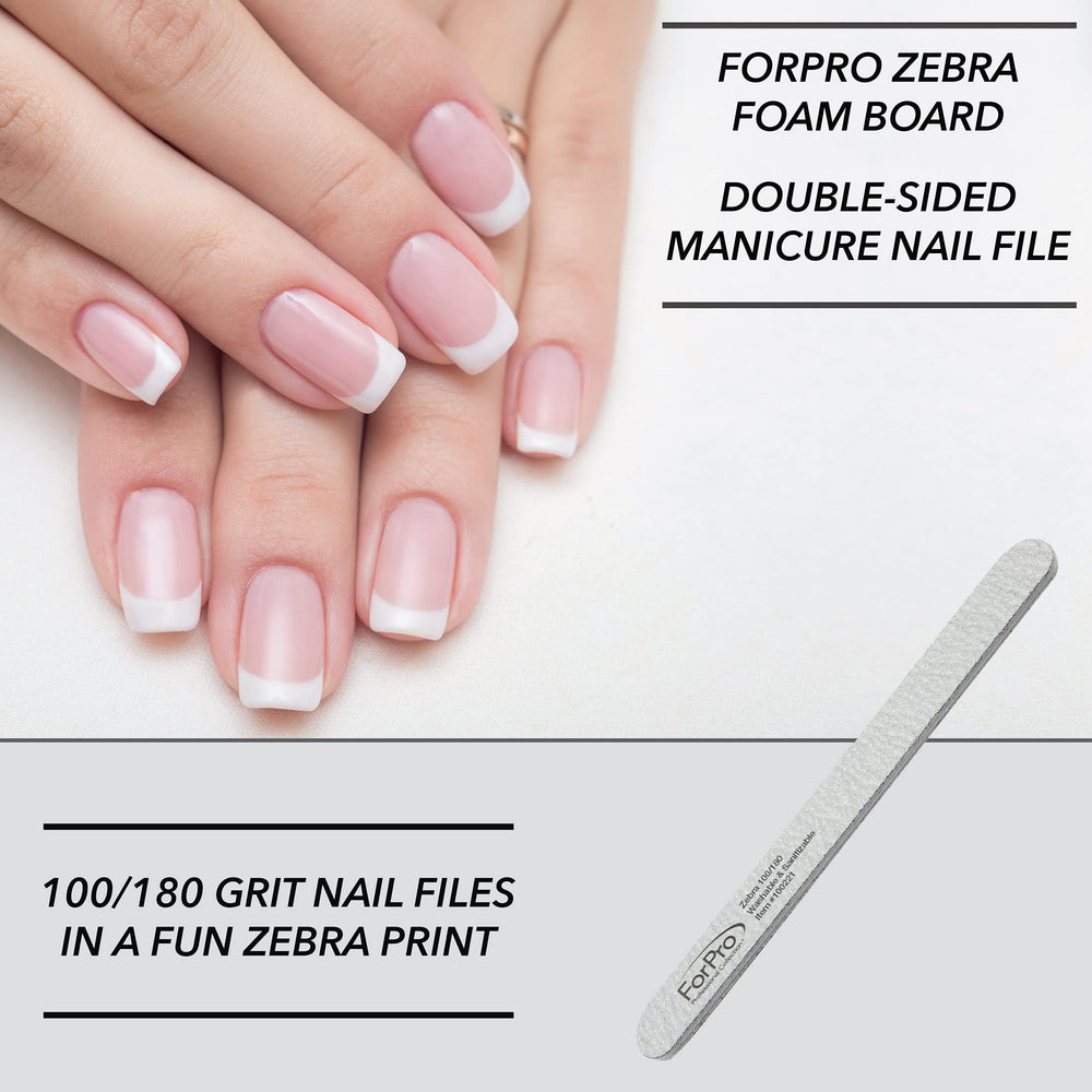ForPro Zebra planche mousse double-face, limage précis.