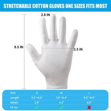 Protección de productos delicados con guantes FourSeas, evitando manchas y marcas.