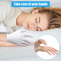 Guantes FourSeas de algodón talla única para adaptarse a todas las manos.