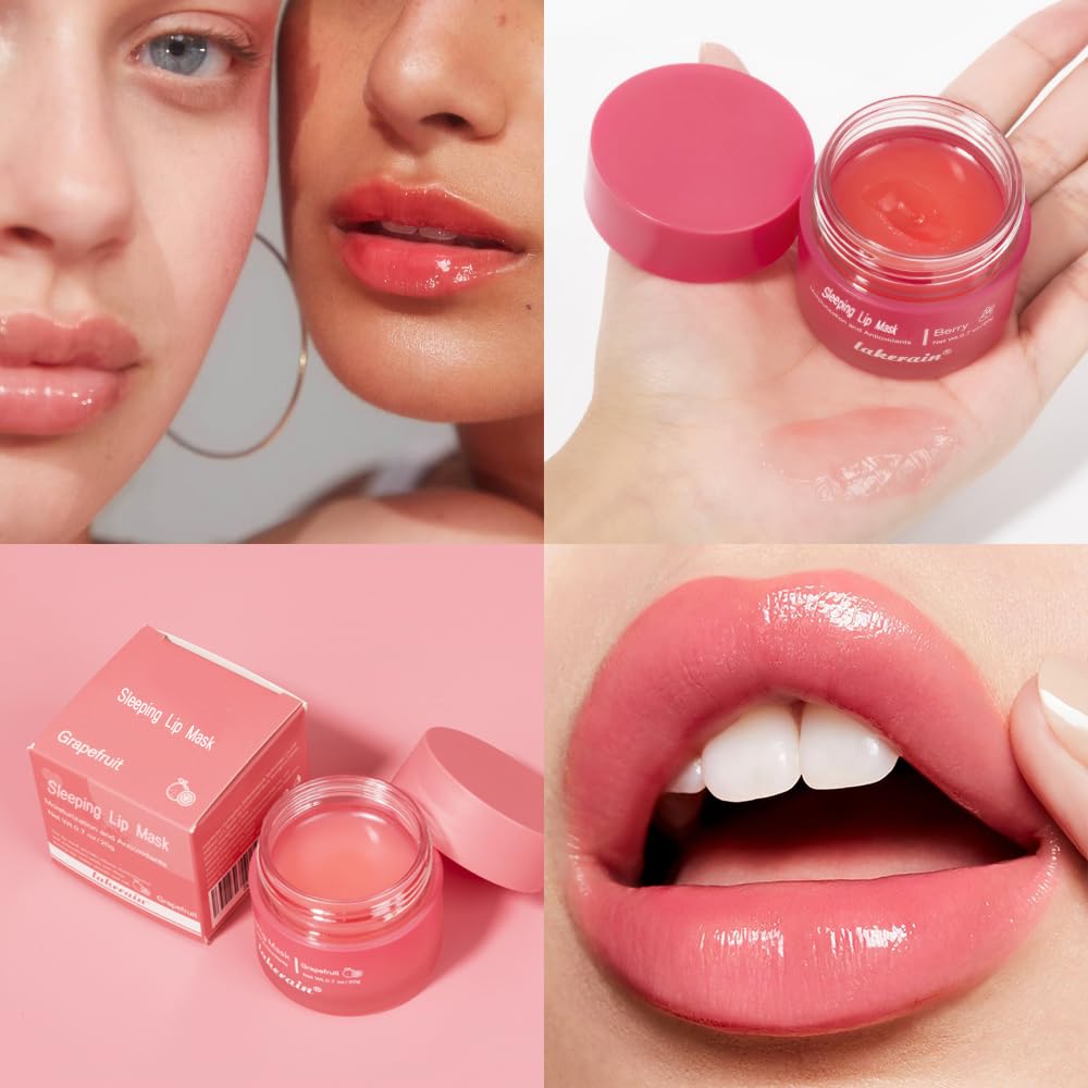 Fovcos mascarilla nocturna para labios, nutre profundamente y favorece suavidad