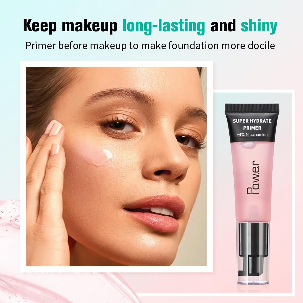 Power Face Primer controla el brillo para una piel fresca durante el día