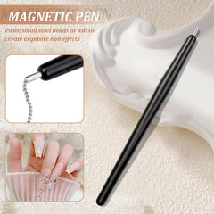 FOWSRHRG pluma magnética con mango de madera para un agarre cómodo