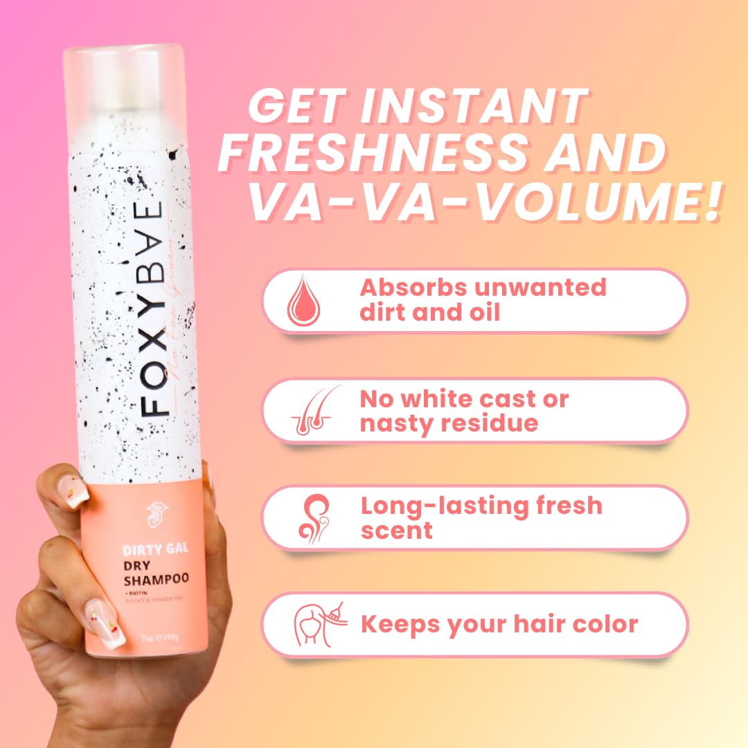 FoxyBae biotin-enriched roots-boost formula for volume