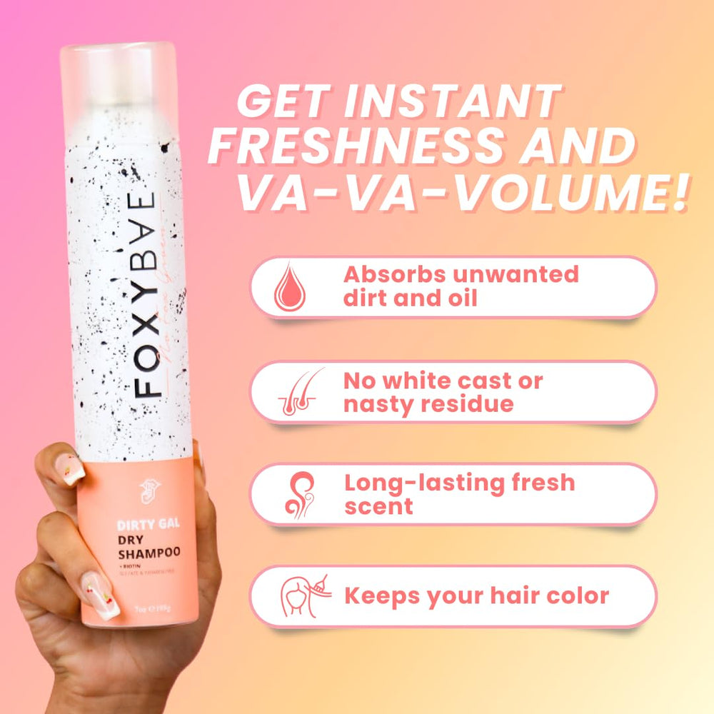 FoxyBae biotin-enriched roots-boost formula for volume