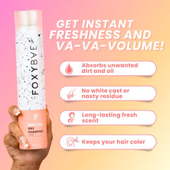 FoxyBae biotin-enriched roots-boost formula for volume