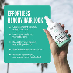FoxyBae texturización de cabello aporta cuerpo y volumen suave.