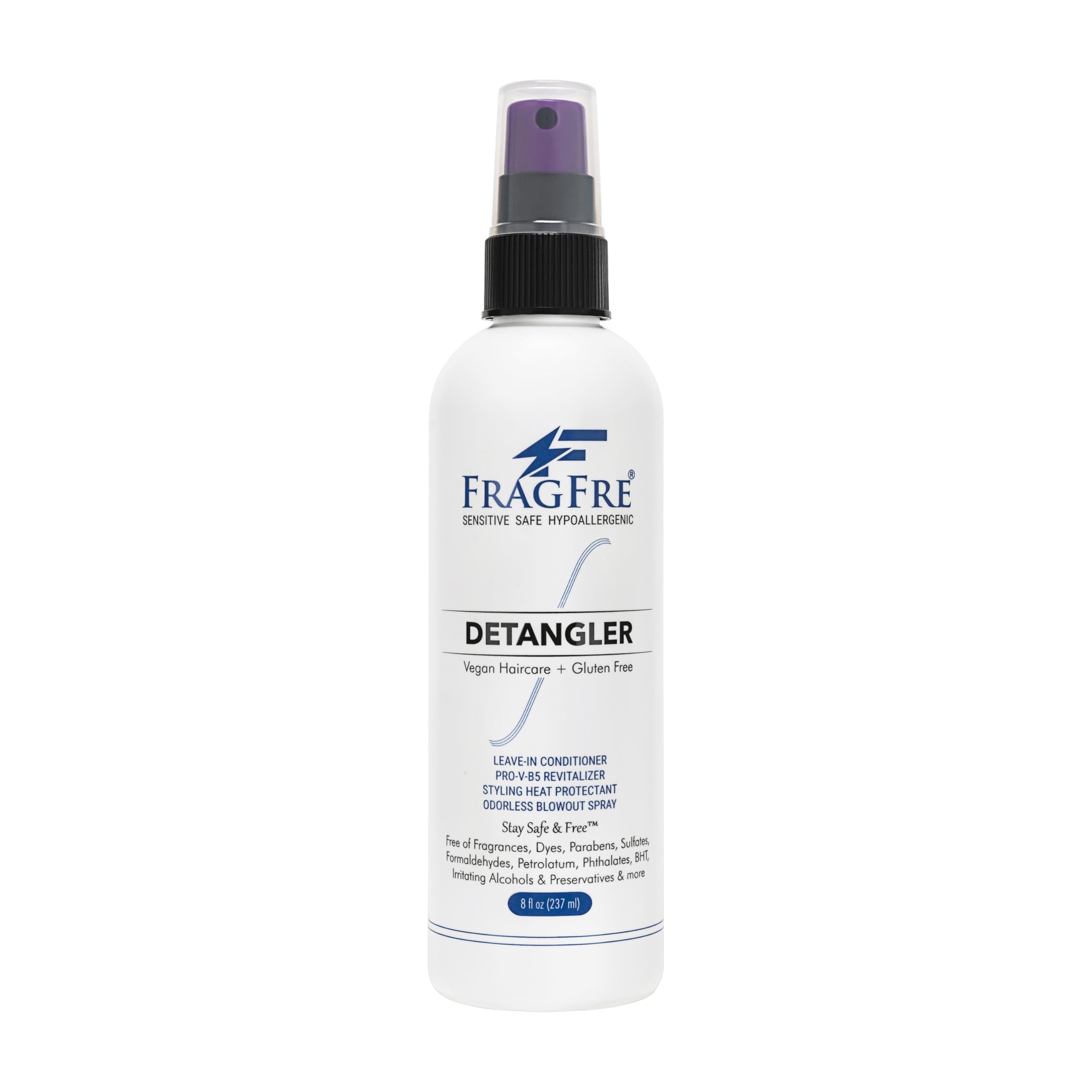 FRAGFRE Desenredante de cabello: spray rápido que facilita peinado sin irritación.