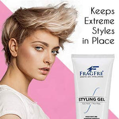 FRAGFRE gel anti-humedad sin fragancia aporta volumen controlado al peinado