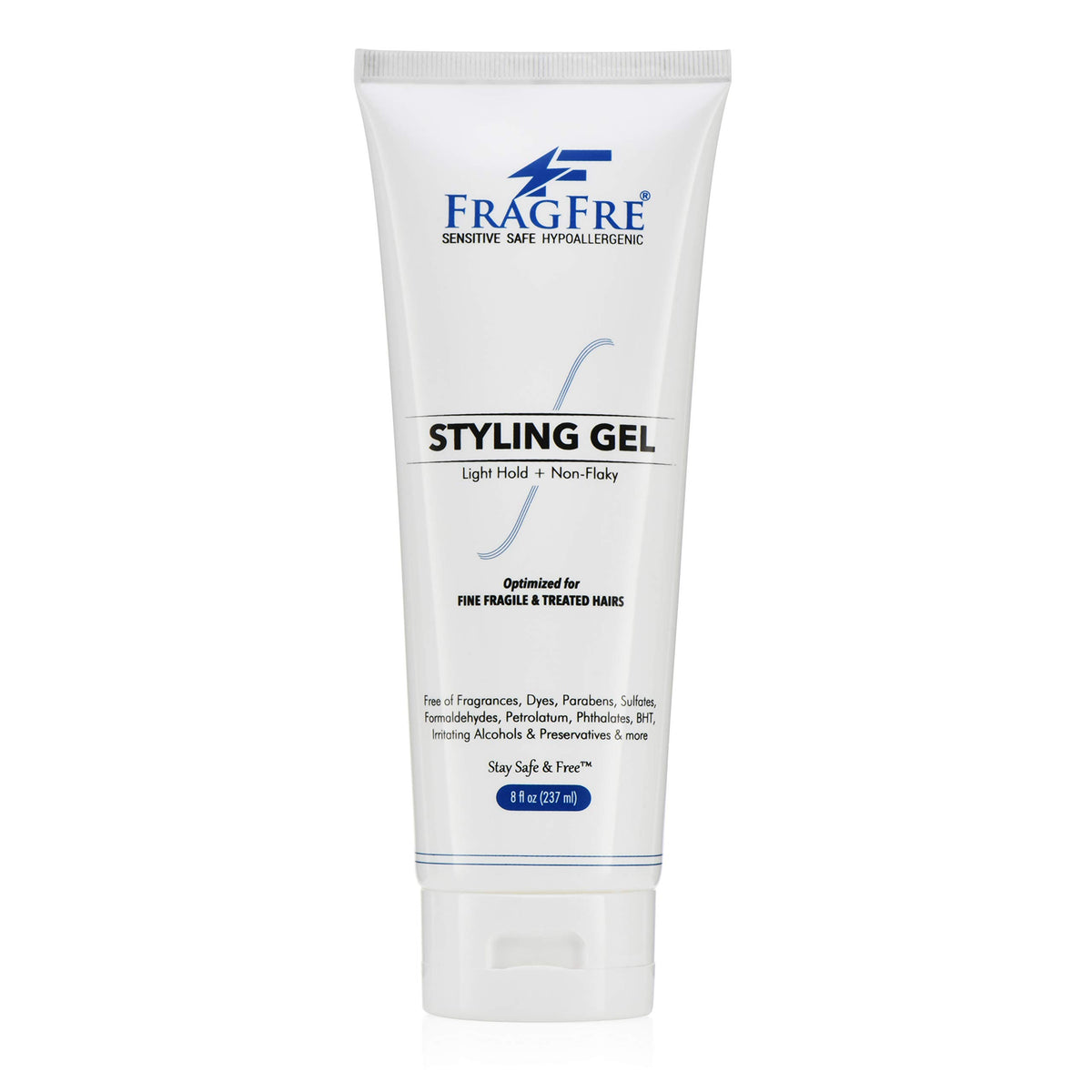FRAGFRE gel fijación ligera 8oz para cabello fino