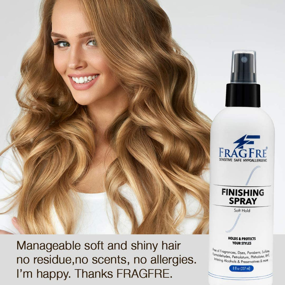 FRAGFRE pulverizador protege contra la humedad manteniendo la forma del peinado.