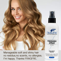 FRAGFRE pulverizador protege contra la humedad manteniendo la forma del peinado.