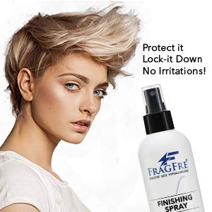 FRAGFRE spraycabello ofrece fijación firme que mantiene la forma todo el día.