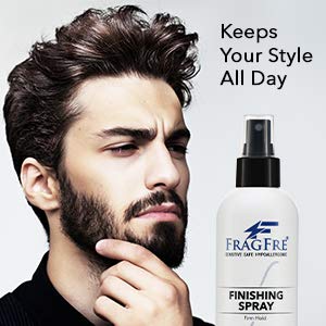 FRAGFRE spraycabello protege de calor durante secado y planchado.