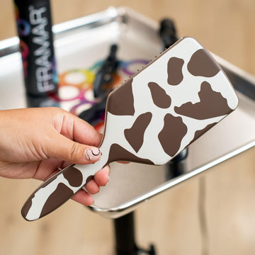 FRAMAR Paddle Detangler, niña: uso suave para cabellos delicados sin dolor