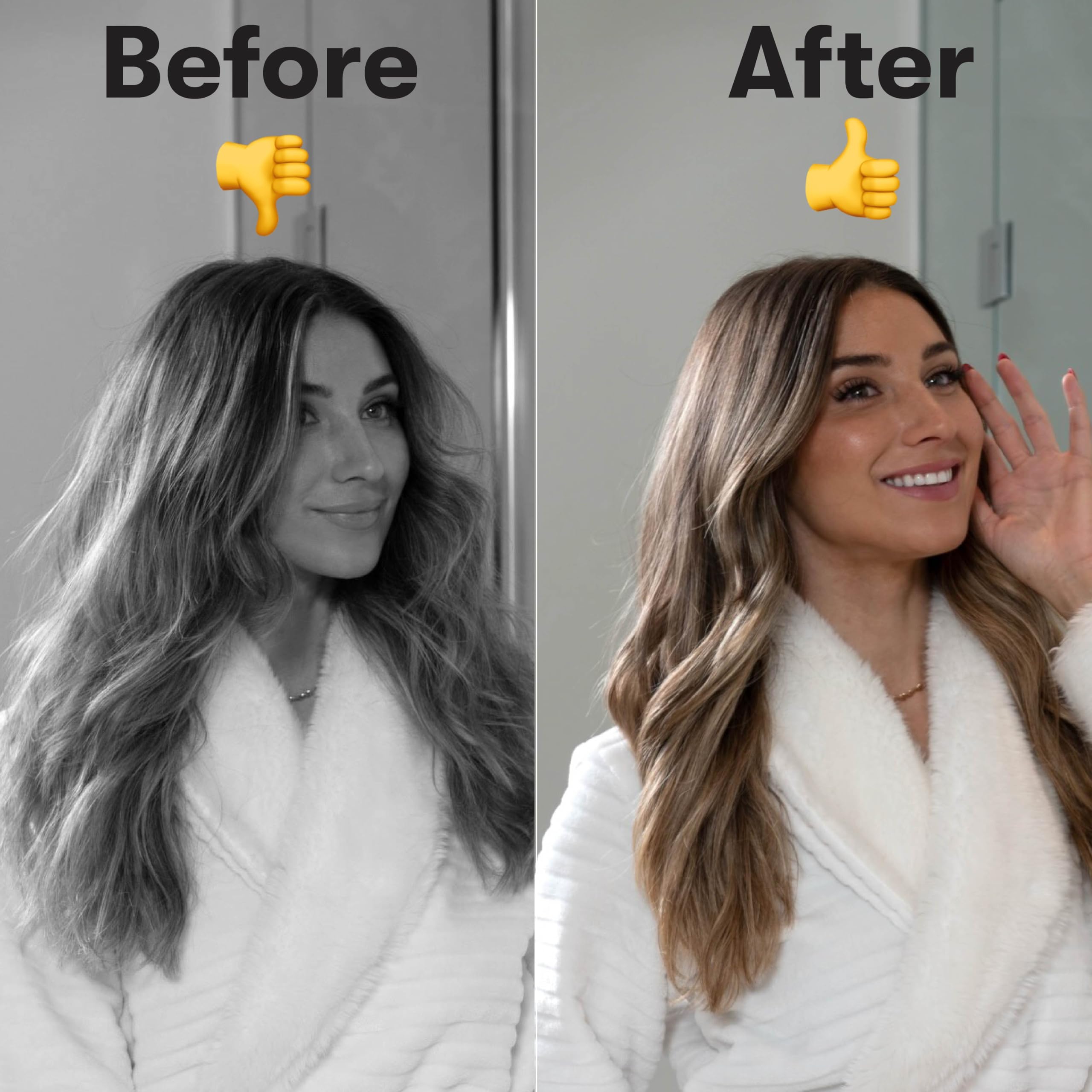 FRAMAR cepillo apto para todo tipo de cabello, liso, rizado o grueso.