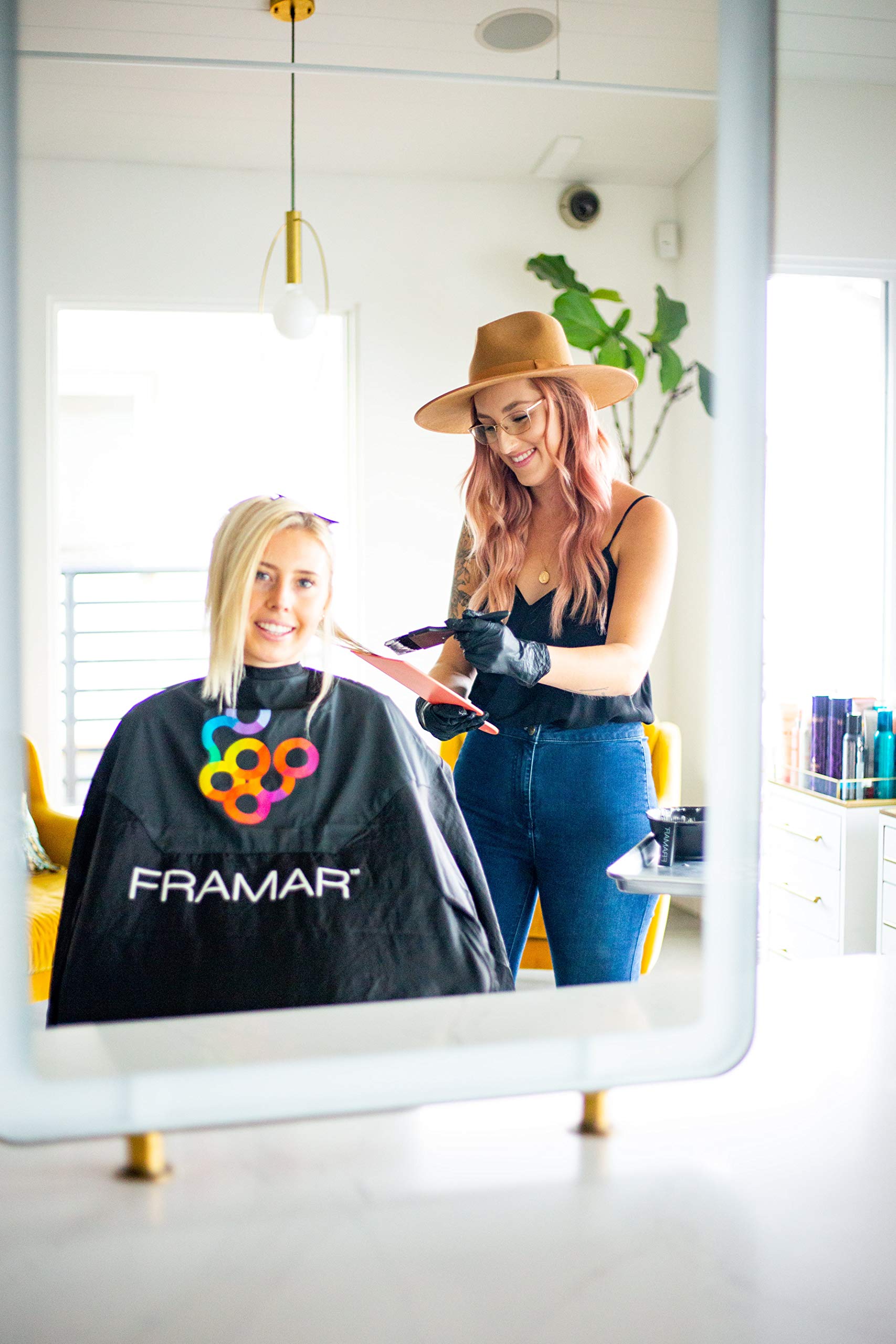 FRAMAR Tablero Balayage Textura Diamante ofrece mejor agarre al peinar