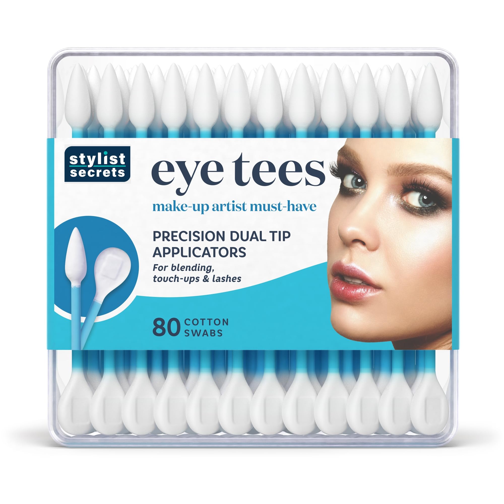 Fran Wilson batonnets coton double-face pour les yeux, précision d'application et nettoyage délicat.