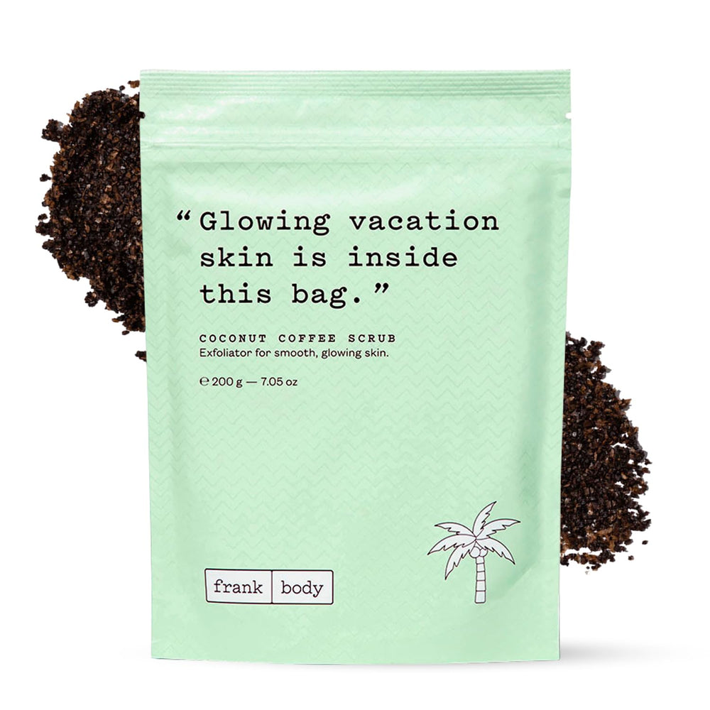 frank-body exfoliante cafe coco corporal para piel suave
