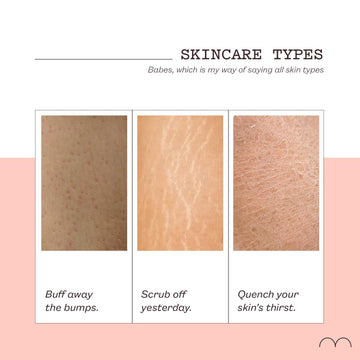 Ingredients scene for Frank Body Scrub featuring coffee, sea salt, and almond oil.
