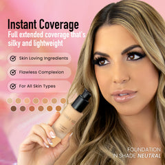 Frankie Rose Cosmetics: muestra en tono oliva para coincidencia natural