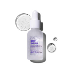 FRANKLY Closer Serum botella frontal muestra brillo y luminosidad