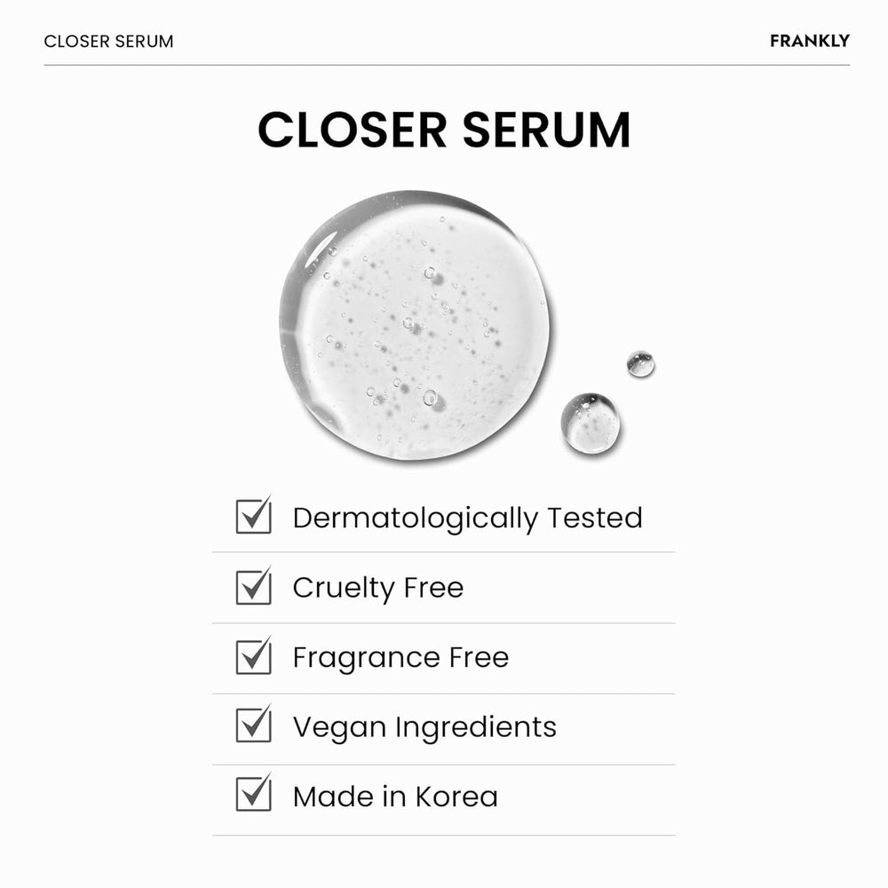 FRANKLY Closer Serum textura suave que aporta confort a la piel