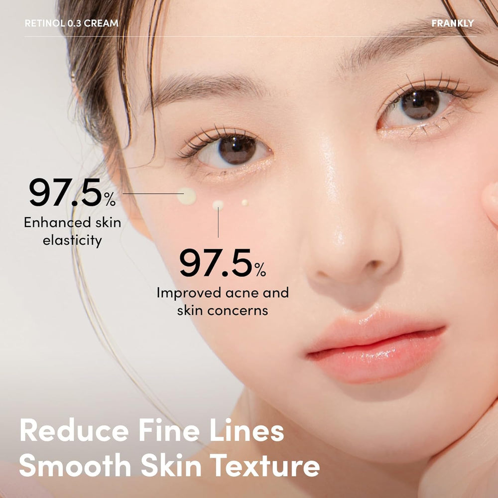 FRANKLY Retinol 0,3% crema con ginseng para confort nocturno