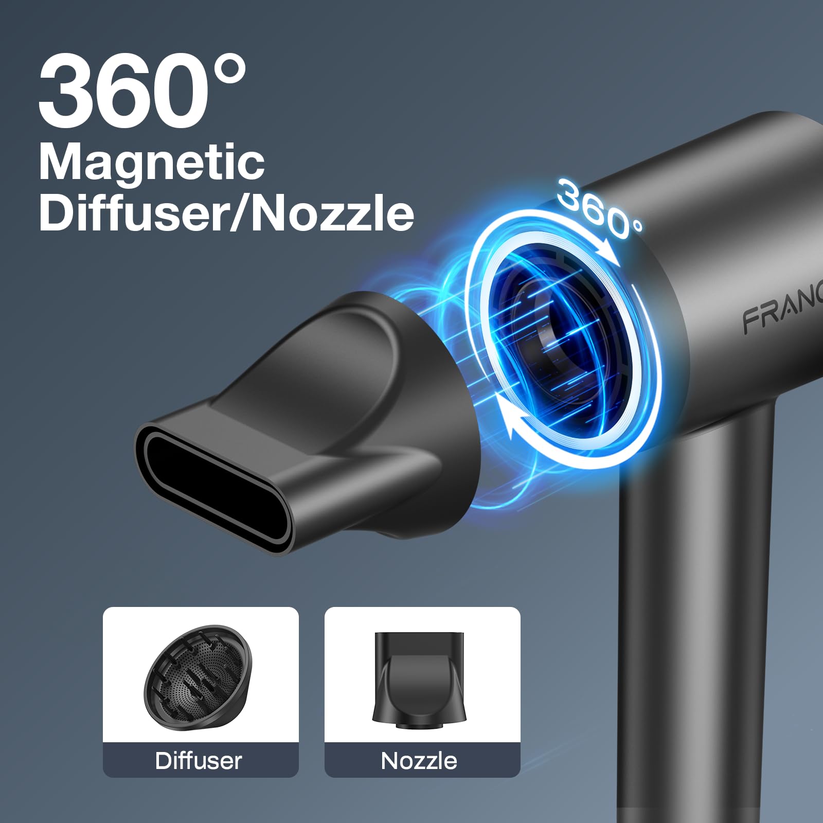 FRANO diseño ultraligero (407 g) perfecto para viajes