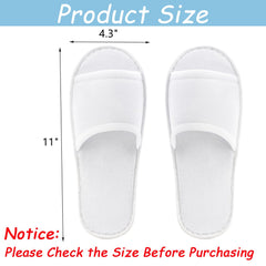 Frcctre zapatillas desechables con forro de felpa para pies suaves