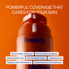 Freaks of Nature Peak Performance SPF 50: textura ligera y absorción rápida