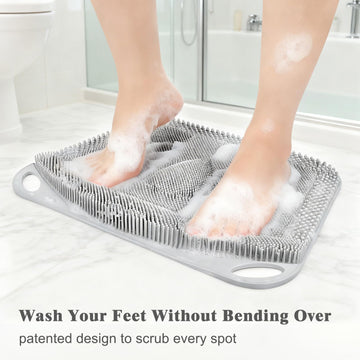 FREATECH cepillos cerdas pies, exfoliación suave para limpieza profunda.