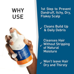 Frederick Benjamin Shampoo con espuma limpia, deja cabello ligero.