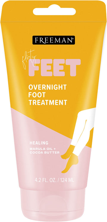 Freeman Bare Foot Overnight Foot Treatment frasco para suavizar pies secos durante la noche