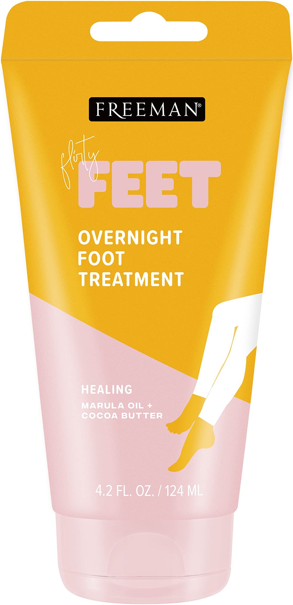 Freeman Bare Foot Overnight Foot Treatment frasco para suavizar pies secos durante la noche
